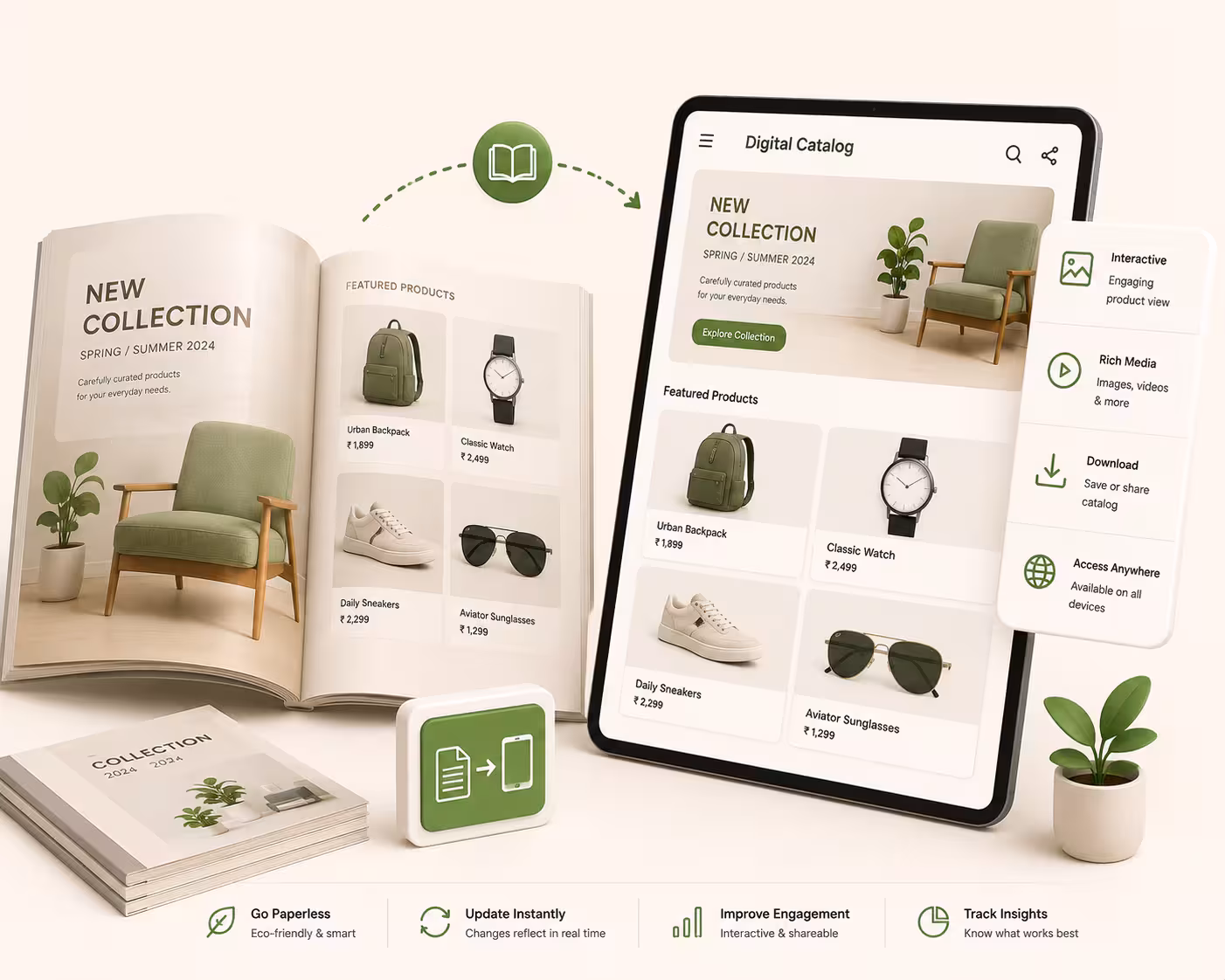 Digital Catalogues demo preview for Fashion & Apparel